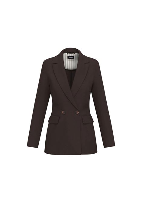 Giacca doppiopetto in jersey stretch - TESTA DI MORO Emme Marella | GEMMA004